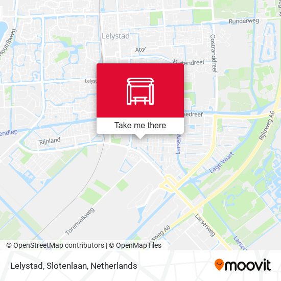 Lelystad, Slotenlaan map