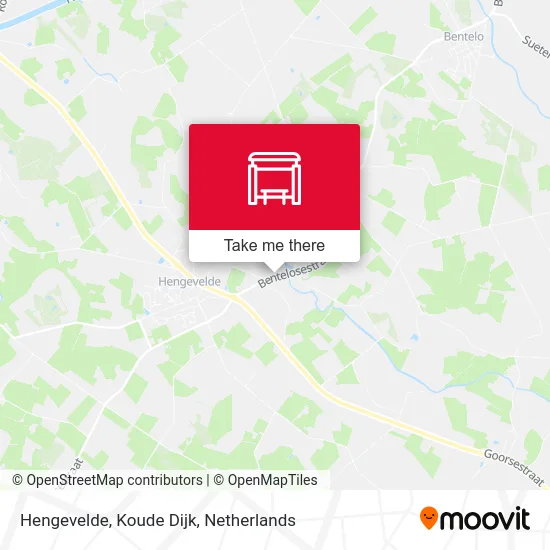 Hengevelde, Koude Dijk map