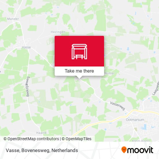 Vasse, Bovenesweg map