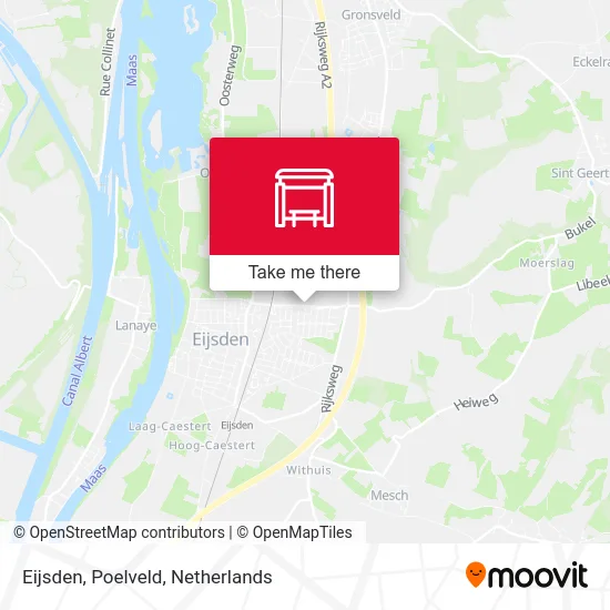 Eijsden, Poelveld map