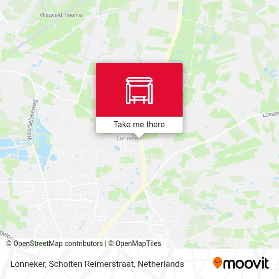 Lonneker, Scholten Reimerstraat map
