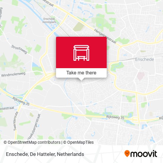 Enschede, De Hatteler map