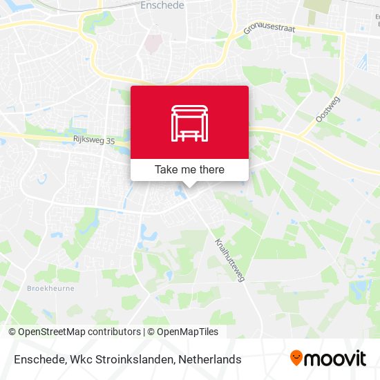 Enschede, Wkc Stroinkslanden map