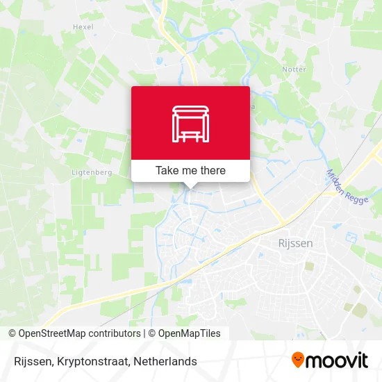 Rijssen, Kryptonstraat map