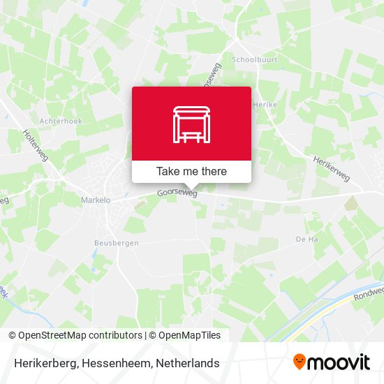 Herikerberg, Hessenheem map