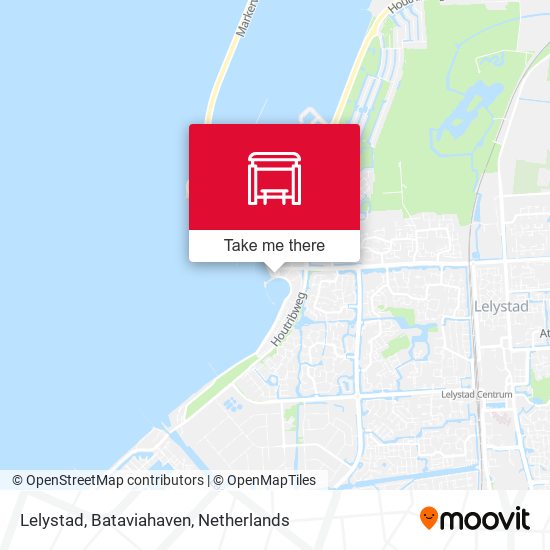 Lelystad, Bataviahaven map