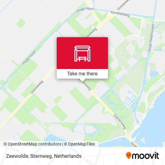 Zeewolde, Sternweg map