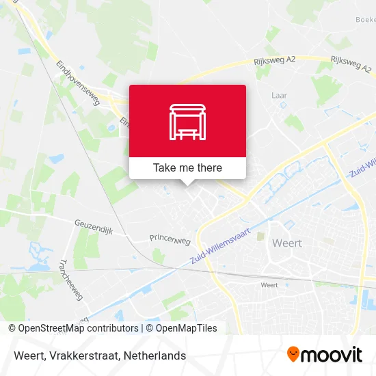 Weert, Vrakkerstraat map