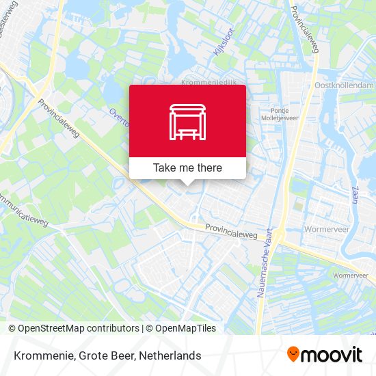 Krommenie, Grote Beer map