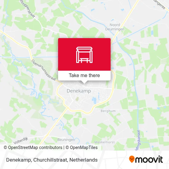 Denekamp, Churchillstraat map