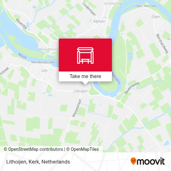 Lithoijen, Kerk Karte