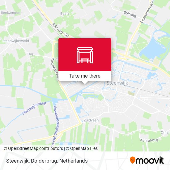 Steenwijk, Dolderbrug map