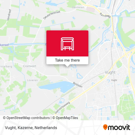 Vught, Kazerne Karte