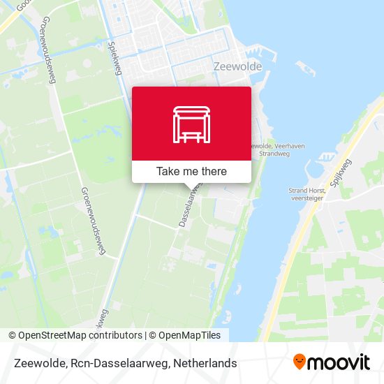 Zeewolde, Rcn-Dasselaarweg map