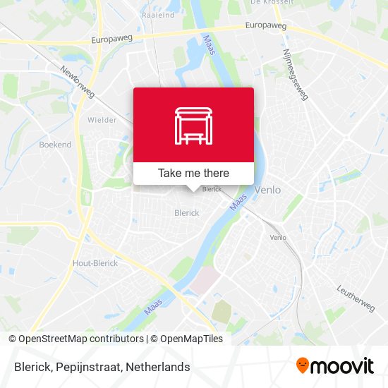 Blerick, Pepijnstraat map