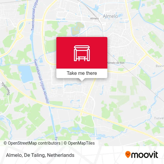 Almelo, De Taling map