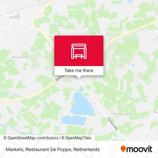 Markelo, Restaurant De Poppe Karte