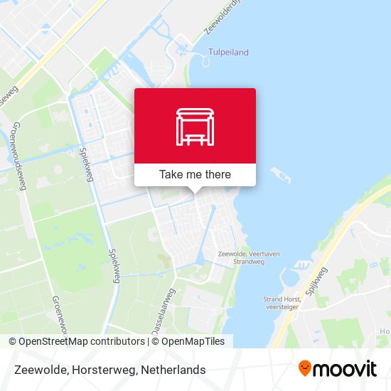 Zeewolde, Horsterweg map