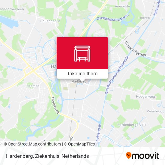 Hardenberg, Ziekenhuis map