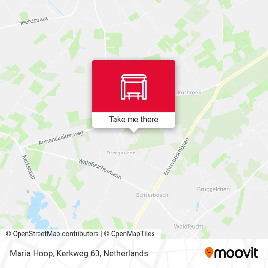 Maria Hoop, Kerkweg 60 Karte