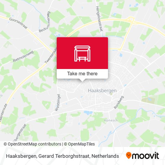 Haaksbergen, Gerard Terborghstraat map