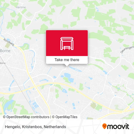 Hengelo, Kristenbos map