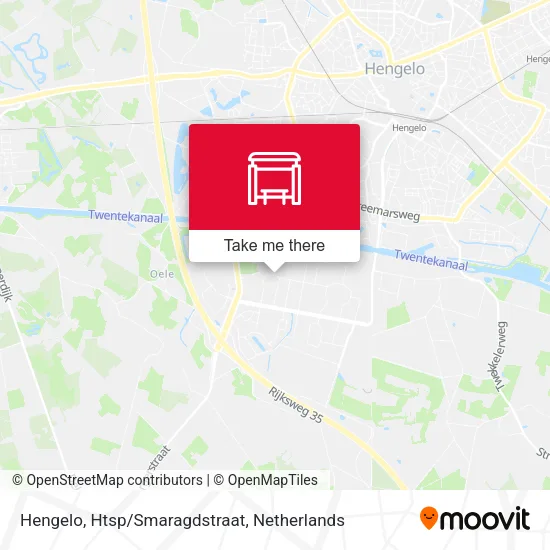 Hengelo, Htsp/Smaragdstraat map