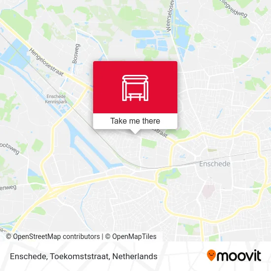 Enschede, Toekomststraat map