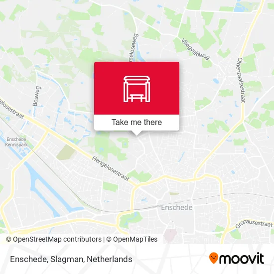 Enschede, Slagman map