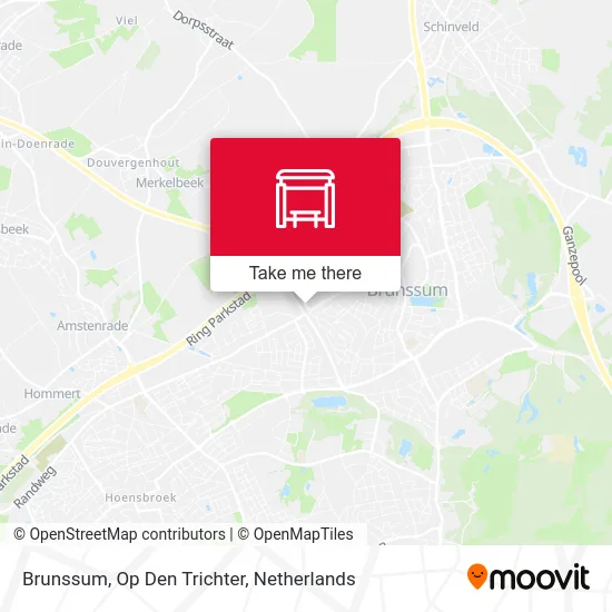 Brunssum, Op Den Trichter map