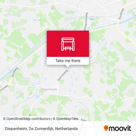 Diepenheim, 2e Zomerdijk map