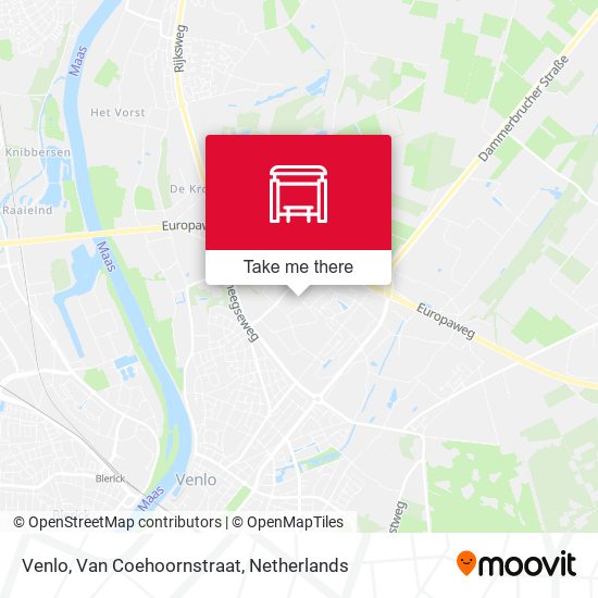 Venlo, Van Coehoornstraat map