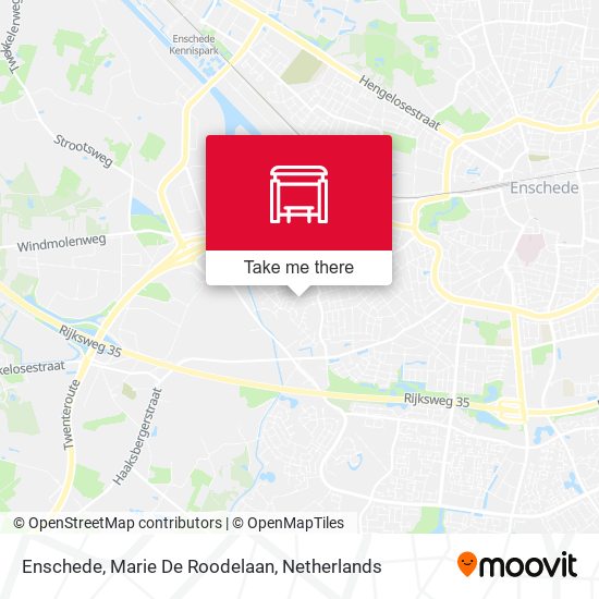 Enschede, Marie De Roodelaan map