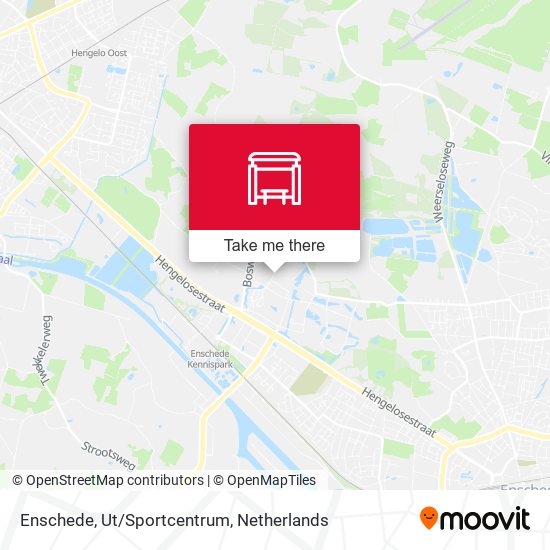 Enschede, Ut/Sportcentrum map