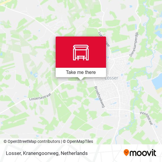 Losser, Kranengoorweg map