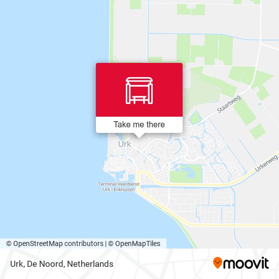 Urk, De Noord map