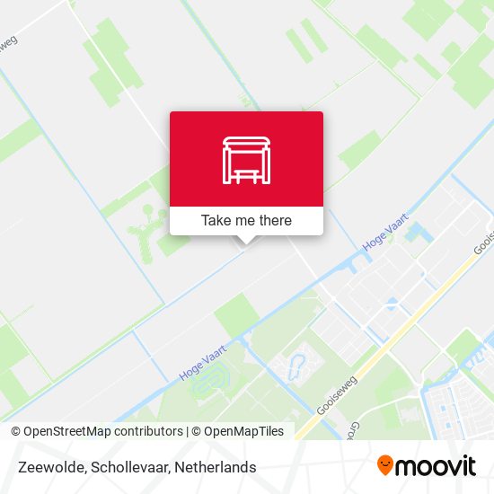 Zeewolde, Schollevaar Karte