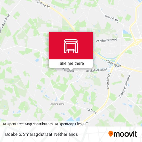 Boekelo, Smaragdstraat map