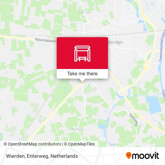 Wierden, Enterweg map