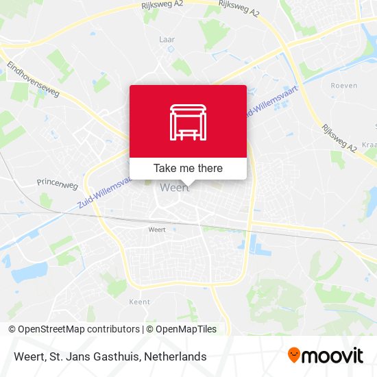 Weert, St. Jans Gasthuis map
