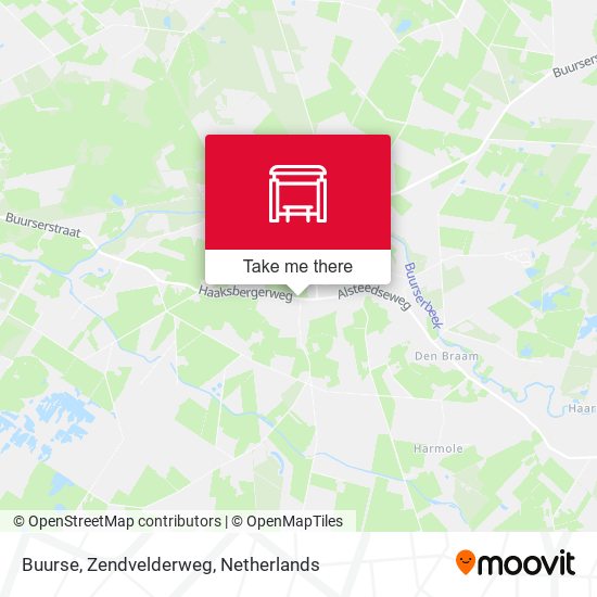 Buurse, Zendvelderweg map