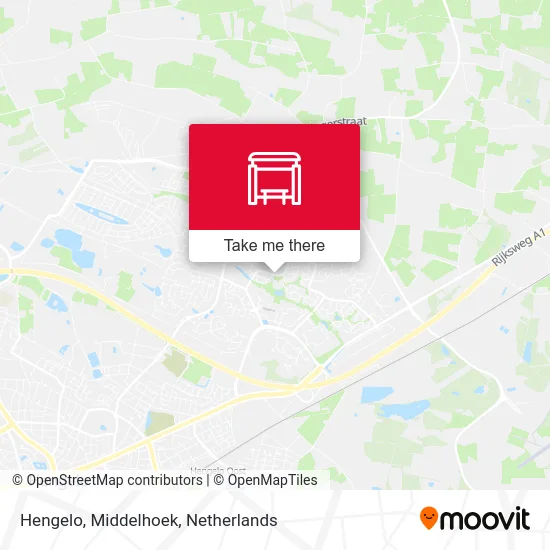 Hengelo, Middelhoek map