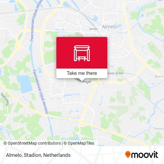 Almelo, Stadion map