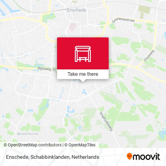 Enschede, Schabbinklanden map
