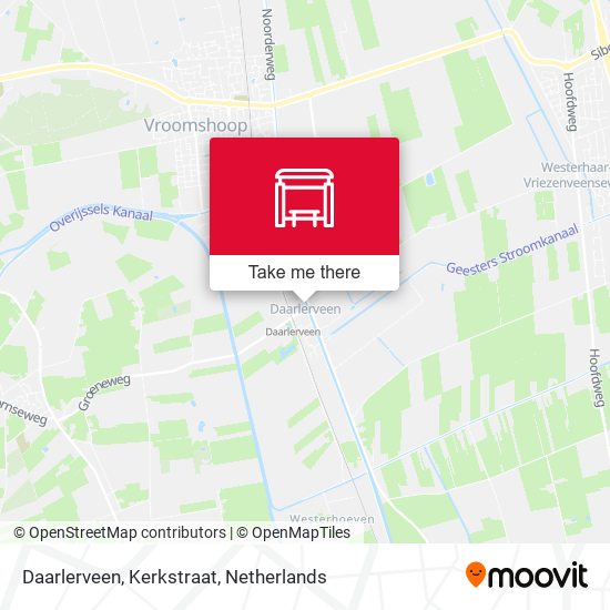 Daarlerveen, Kerkstraat map