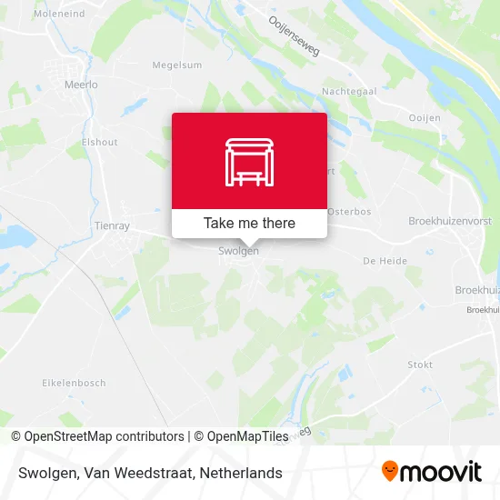 Swolgen, Van Weedstraat map