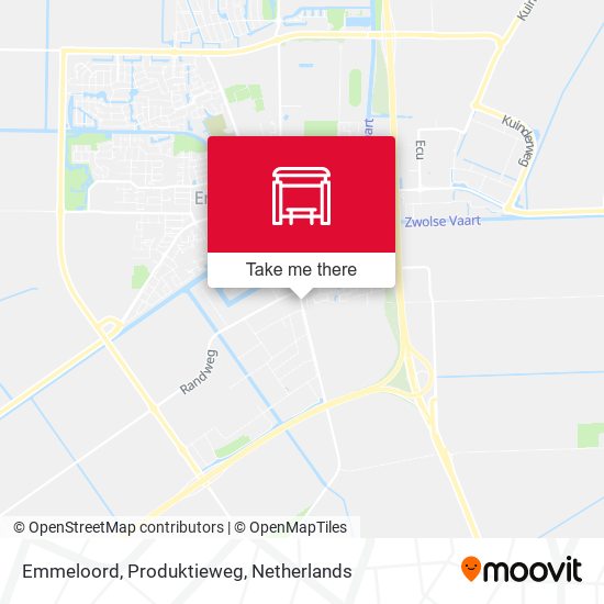 Emmeloord, Produktieweg map