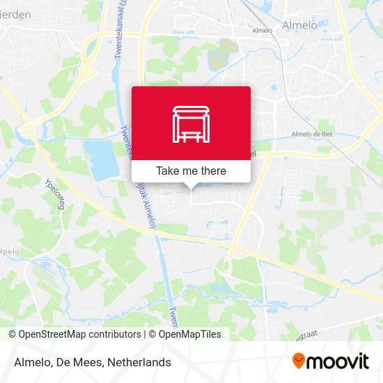 Almelo, De Mees map