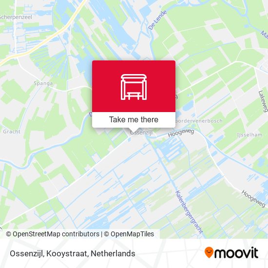 Ossenzijl, Kooystraat Karte