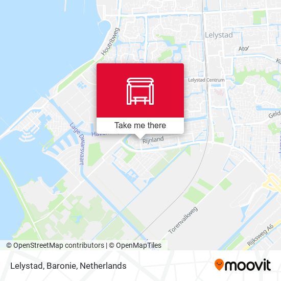 Lelystad, Baronie map